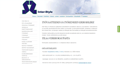 Desktop Screenshot of inter-style.fi