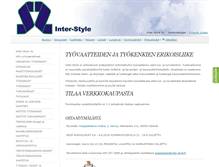 Tablet Screenshot of inter-style.fi